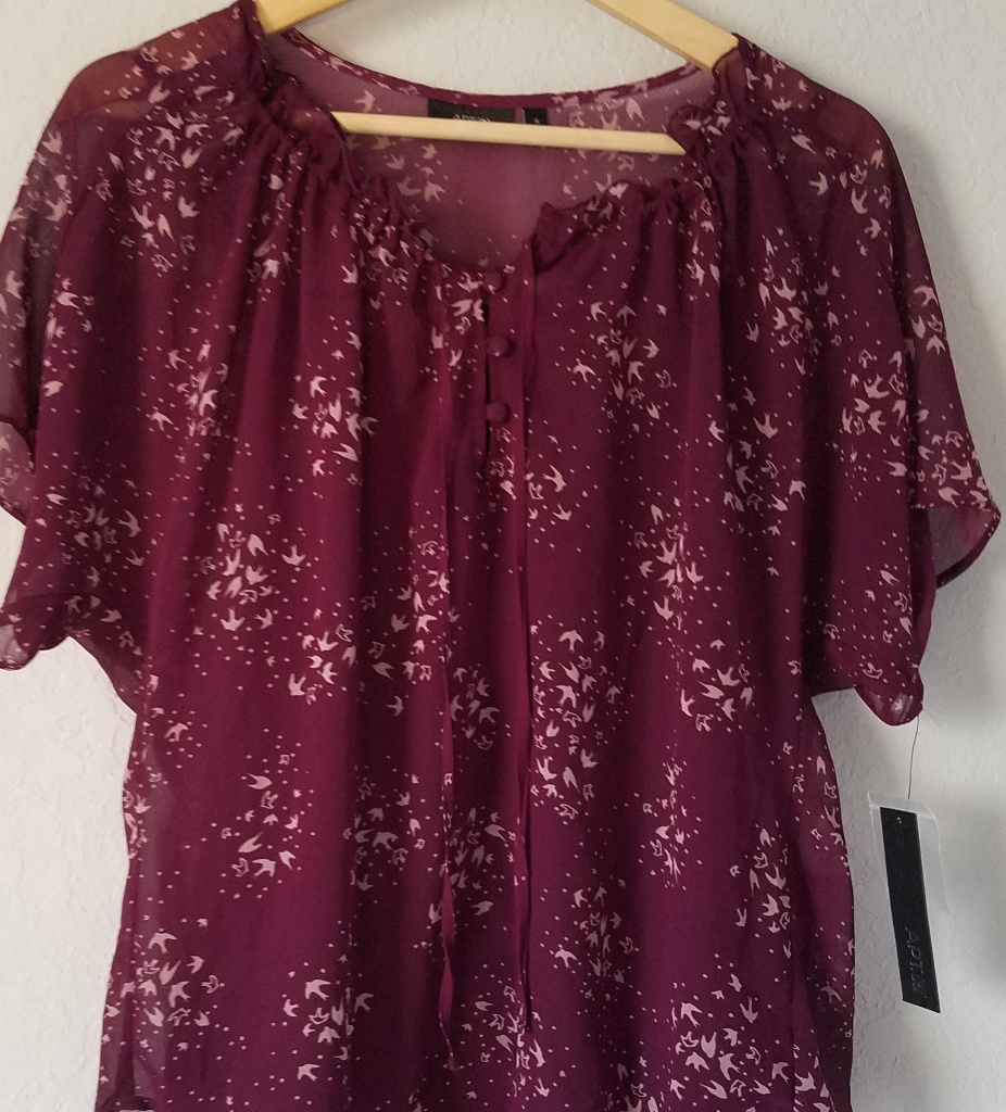 Apt.9 Patterned Blouse